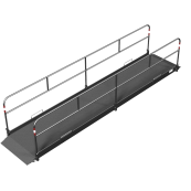 Aluminium | trench bridge | Width: 1.00 m | Length: approx 5.50 m